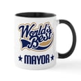 thumbnail image 1 of CafePress - Mayor Gift Mug - 11 oz Ceramic Mug - Novelty Coffee Tea Cup, 1 of 4