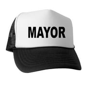 CafePress - Mayor - Trucker Hat - Polyester Foam Front and Nylon Mesh Weave Back