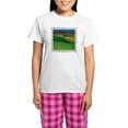 thumbnail image 1 of CafePress - Maytheroadfinalmain. Women's Light Pajamas - Women's Short Sleeve Print T-Shirt and Pants Light Cotton Pajama Set, 1 of 7