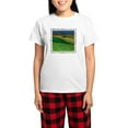 thumbnail image 1 of CafePress - Maytheroadfinalmain. Women's Light Pajamas - Women's Short Sleeve Print T-Shirt and Pants Light Cotton Pajama Set, 1 of 7