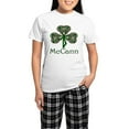 thumbnail image 1 of CafePress - Mccann Shamrock Women's Light Pajamas - Women's Short Sleeve Print T-Shirt and Pants Light Cotton Pajama Set, 1 of 7