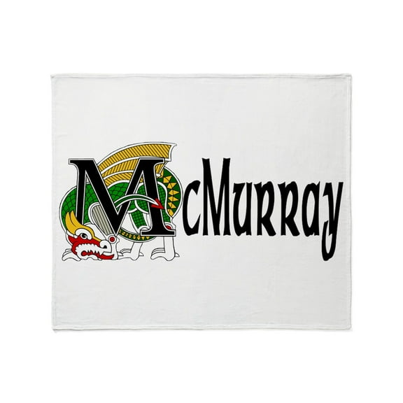 CafePress - Mcmurray Celtic Dragon Throw Blanket - Soft Fleece Throw Blanket, 50"x60" for All Ages