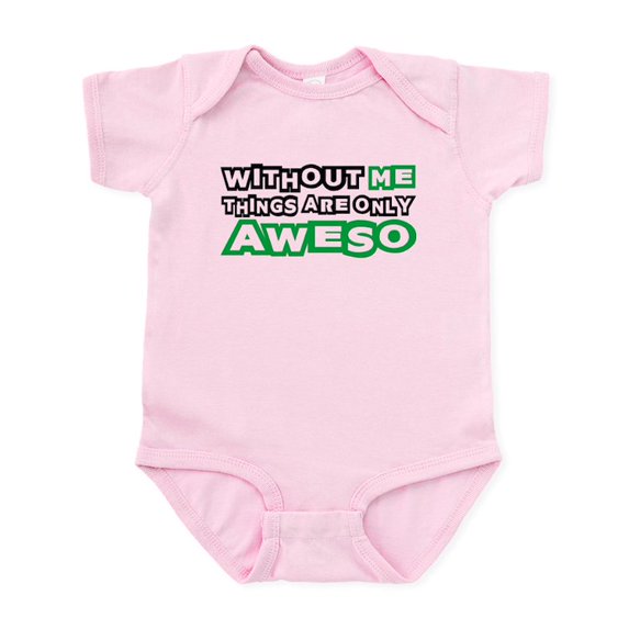 CafePress - Me Awesome Infant Bodysuit - Baby Light Bodysuit, Size Newborn - 24 Months