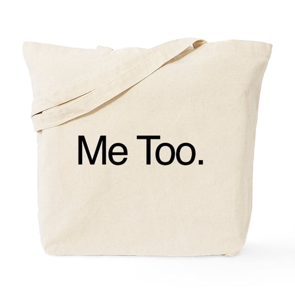 CafePress - Me Too. Tote Bag - Unisex Canvas Tote Bag, Beige, 1-Piece