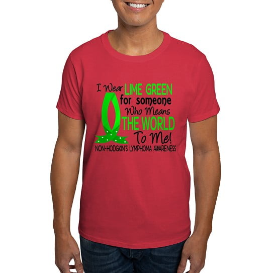CafePress - Means World To Me 1 Non Hodgkin's Lymphoma Shirts - Men's Classic Cotton T-Shirts