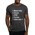 thumbnail image 1 of CafePress - Measure Twice, Cut Once... Dark T Shirt - Men's Classic Graphic Cotton T-Shirt, 1 of 4