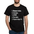 thumbnail image 1 of CafePress - Measure Twice, Cut Once... Dark T Shirt - Men's Classic Graphic Cotton T-Shirt, 1 of 4