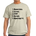 thumbnail image 1 of CafePress - Measure Twice, Cut Once... Light T Shirt - Men's Classic Graphic T-Shirt, 1 of 4