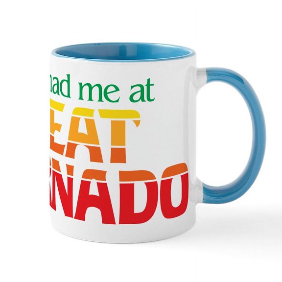 CafePress - Meat Tornado - 11 oz Ceramic Mug - Novelty Coffee Tea Cup