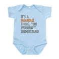 thumbnail image 1 of CafePress - Meatball Thing Body Suit - Baby Light Bodysuit, Size Newborn - 24 Months, 1 of 4