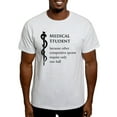 thumbnail image 1 of CafePress - Medical Student Because... Light T Shirt - Men's Classic Graphic T-Shirt, 1 of 4