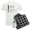 thumbnail image 1 of CafePress - Medical Student Because... Men's Light Pajamas - Men's Light Loose Fit Cotton Pajama Set, 1 of 7