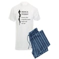 thumbnail image 1 of CafePress - Medical Student Because... - Men's Light Pajamas, 1 of 1