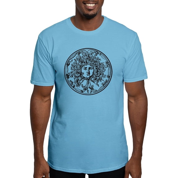 CafePress - Medusa Fitted T Shirt - Fitted T-Shirt, Vintage Fit Soft Cotton Tee
