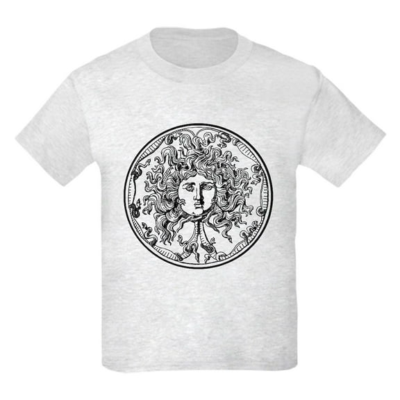 CafePress - Medusa Kids T Shirt - Light T-Shirt Kids XS-XL