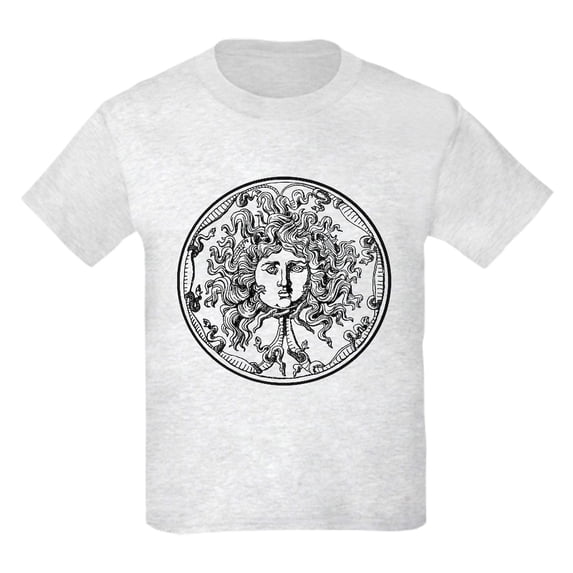 CafePress - Medusa Kids T Shirt - Light T-Shirt Kids XS-XL