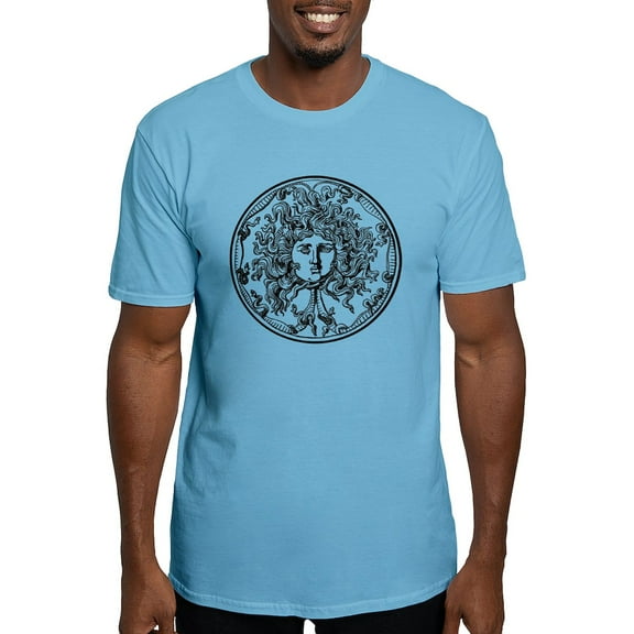 CafePress - Medusa Men's Classic T Shirt - Fitted T-Shirt, Vintage Fit Soft Cotton Tee