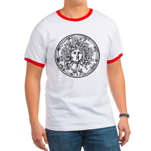 CafePress - Medusa Ringer T - 100% Cotton Ringed T-Shirt