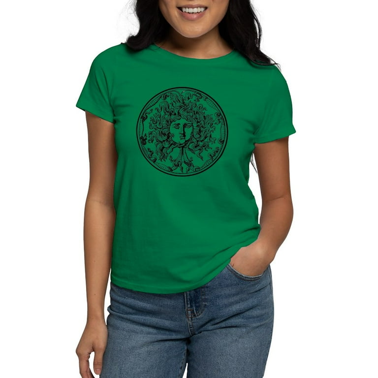 CafePress Medusa Women's Dark T Shirt Women's Traditional Fit