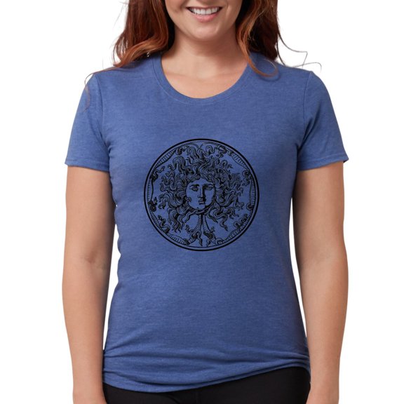 CafePress - Medusa Women's Deluxe T Shirt - Womens Tri-blend T-Shirt