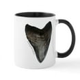 thumbnail image 1 of CafePress - Megalodon Tooth Mug - 11 oz Ceramic Mug - Novelty Coffee Tea Cup, 1 of 4