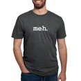 thumbnail image 1 of CafePress - Meh. Men's Deluxe T Shirt - Mens Tri-blend T-Shirt, 1 of 4