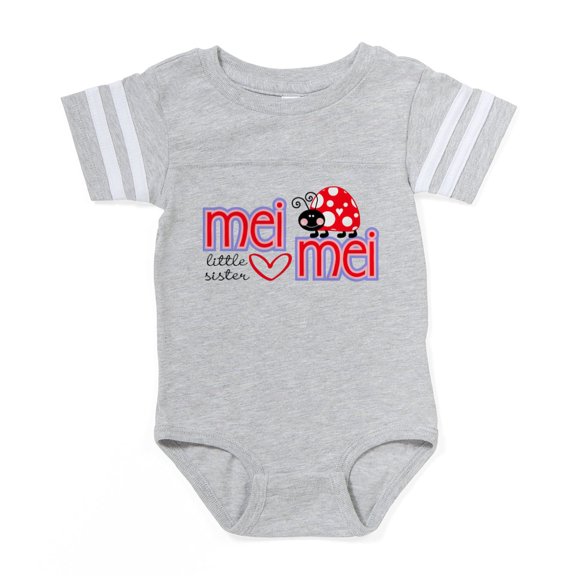 CafePress - Mei Mei - Cute Infant Baby Football Bodysuit