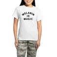 thumbnail image 1 of CafePress - Melanin Is Magic Women's Light Pajamas - Women's Short Sleeve Print T-Shirt and Pants Light Cotton Pajama Set, 1 of 7