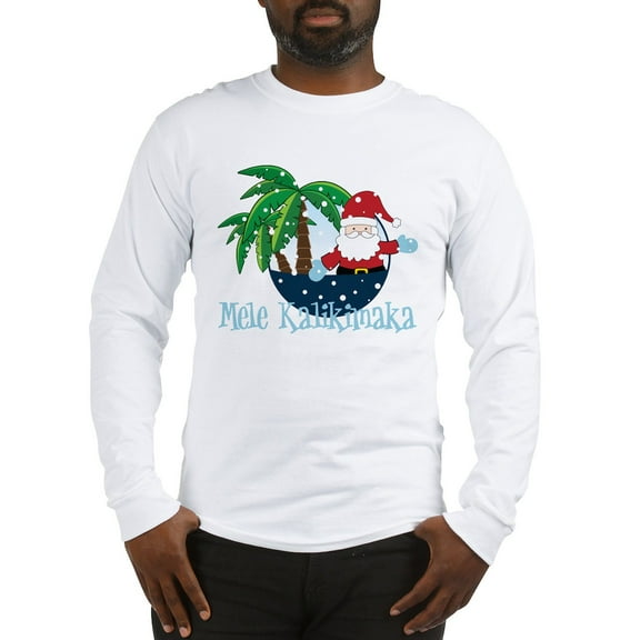 CafePress - Mele Kalikimaka Long Sleeve T Shirt - Unisex Cotton Long Sleeve T-Shirt