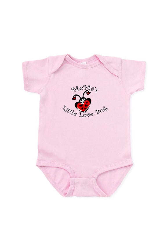 - Mema's Love Bug Ladybug Infant Bodysuit - Baby Light Bodysuit, Size Newborn - 24 Months