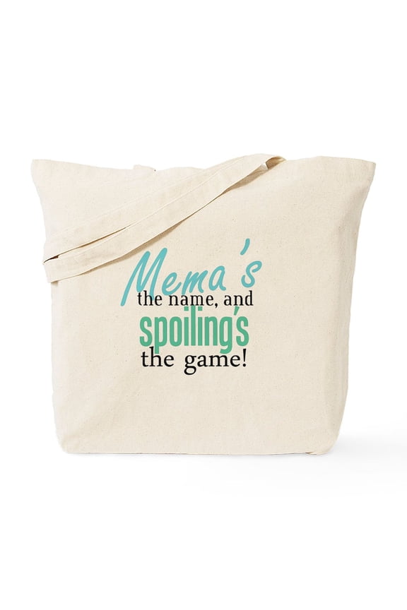 - Mema's The Name Tote Bag - Unisex Canvas Tote Bag, Beige, 1-Piece