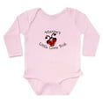 thumbnail image 1 of CafePress - Meme's Love Bug Ladybug Body Suit - Long Sleeve Cotton Baby Bodysuit, 1 of 4