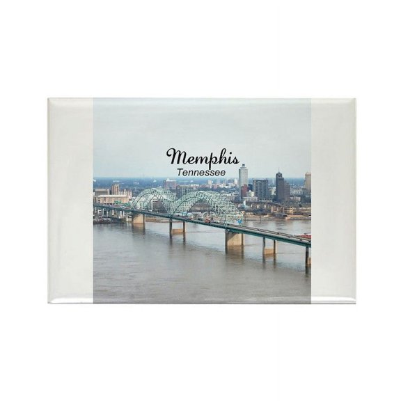 CafePress - Memphis - Rectangle Magnet, 2"x3" Refrigerator Magnet
