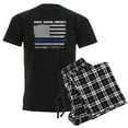 thumbnail image 1 of CafePress - Men's Dark Pajamas - Men's Dark Loose Fit Cotton Pajama Set, 1 of 7