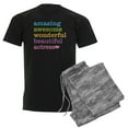 thumbnail image 1 of CafePress - Men's Dark Pajamas - Men's Dark Loose Fit Cotton Pajama Set, 1 of 7