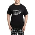 thumbnail image 1 of CafePress - Men's Dark Pajamas - Men's Dark Loose Fit Cotton Pajama Set, 1 of 7