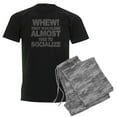 thumbnail image 1 of CafePress - Men's Dark Pajamas - Men's Dark Loose Fit Cotton Pajama Set, 1 of 7