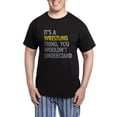 thumbnail image 1 of CafePress - Men's Dark Pajamas - Men's Dark Loose Fit Cotton Pajama Set, 1 of 7