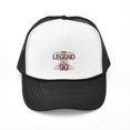 thumbnail image 1 of CafePress - Men's Funny 90Th Birthday - Adjustable Unisex Printed Trucker Hat with Mesh Back, 1 of 8
