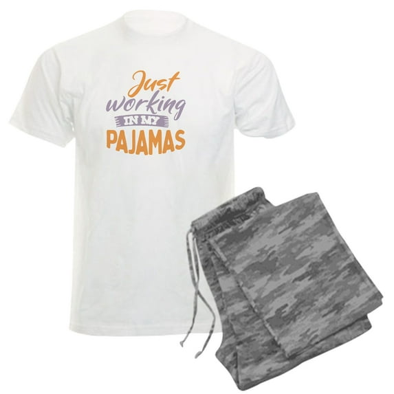 CafePress - Men's Light Pajamas - Men's Light Loose Fit Cotton Pajama Set