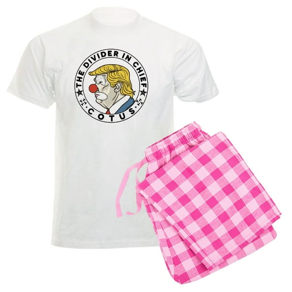 CafePress - Men's Light Pajamas - Men's Light Loose Fit Cotton Pajama Set