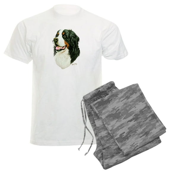 CafePress - Men's Light Pajamas - Men's Light Loose Fit Cotton Pajama Set