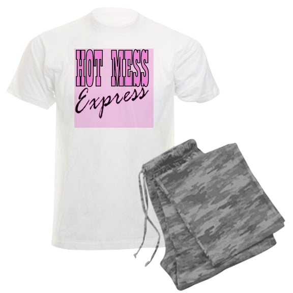 CafePress - Men's Light Pajamas - Men's Light Loose Fit Cotton Pajama Set