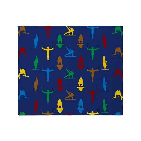 CafePress - Mens Gymnastics Throw Blanket - Soft Fleece Throw Blanket, 50"x60" for All Ages