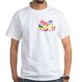 thumbnail image 1 of CafePress - Meow White T Shirt - Men's White Classic Cotton T-Shirts, 1 of 4