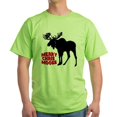 thumbnail image 1 of CafePress - Merry Chrismoose T Shirt - Light T-Shirt - CP, 1 of 4