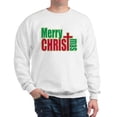 thumbnail image 1 of CafePress - Merry Christmas - Crew Neck Sweatshirt, 1 of 4