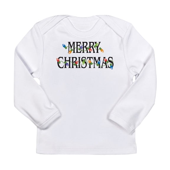 CafePress - Merry Christmas Long Sleeve Infant T Shirt - Long Sleeve Infant T-Shirt