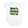thumbnail image 1 of CafePress - Merry Christmas Y'all Infant Bodysuit - Baby Light Bodysuit, Size Newborn - 24 Months, 1 of 4