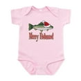thumbnail image 1 of CafePress - Merry Fishmas Infant Bodysuit - Baby Light Bodysuit, Size Newborn - 24 Months, 1 of 4